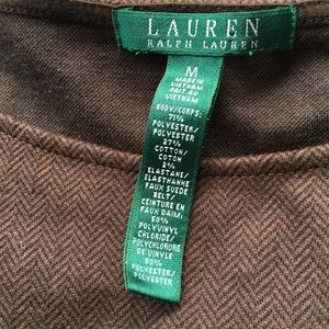 Ralph Lauren Dresses - Ralph Lauren career dress brown cotton blend M Ralph Lauren Dresses - Ralph Lauren career dress brown cotton blend M